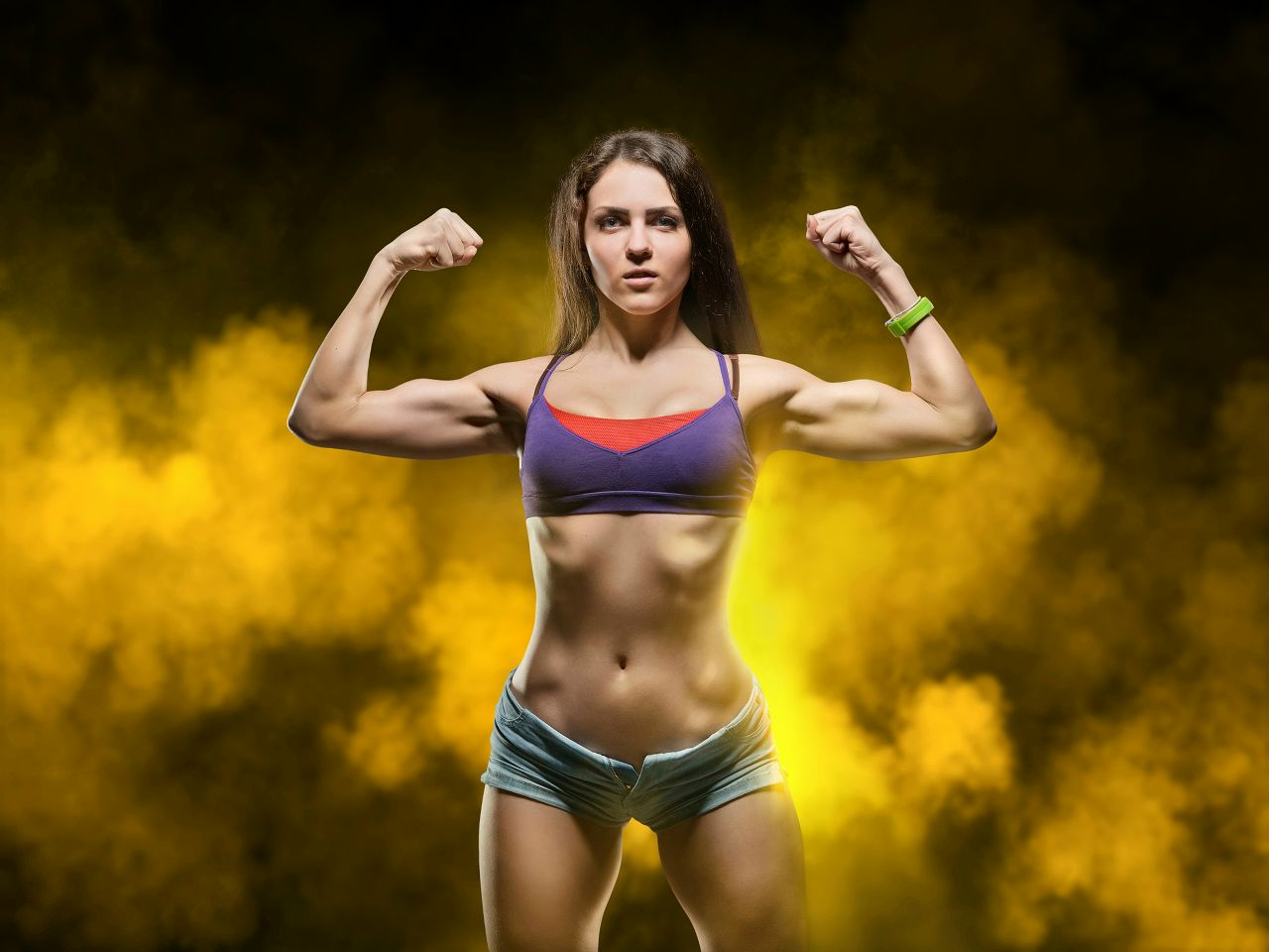 Athletic girls in Yuzhou